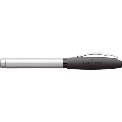 FABER-CASTELL Stylo plume BASIC METALL, mat, plume: M