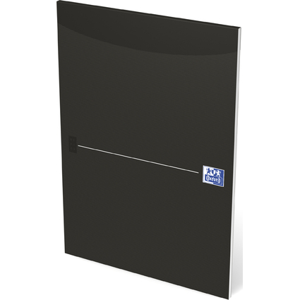 Oxford Bloc de correspondance "Smart Black", A4, lign