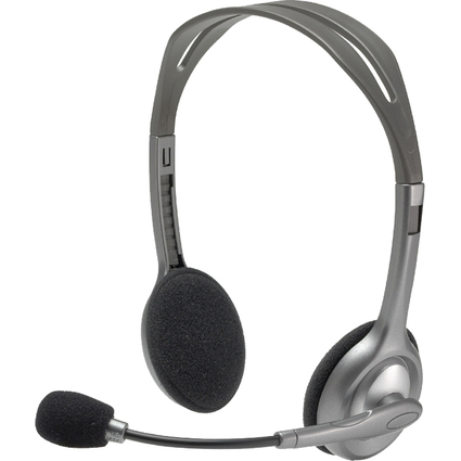Logitech Casque stro H110, 2 fiches jack de 3,5 mm,