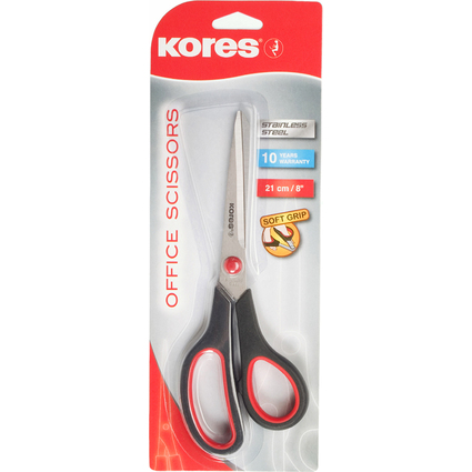Kores ciseaux universels avec manche softgrip