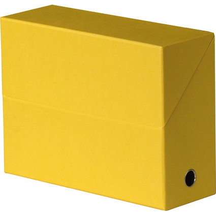 Oxford Bote transfert toile, format A4, jaune