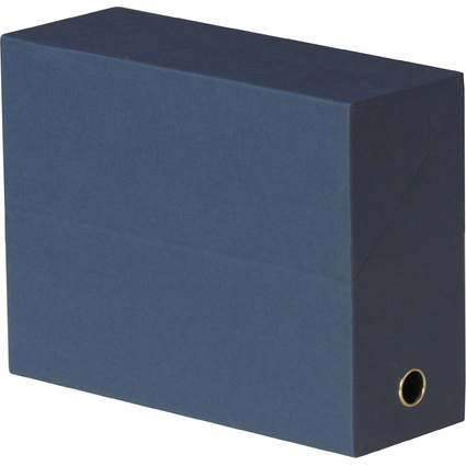 Oxford Bote transfert toile, format A4, bleu fonc