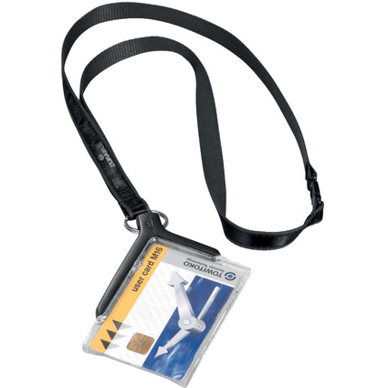 DURABLE Porte-badge CARD HOLDER DELUXE, avec porte-carte