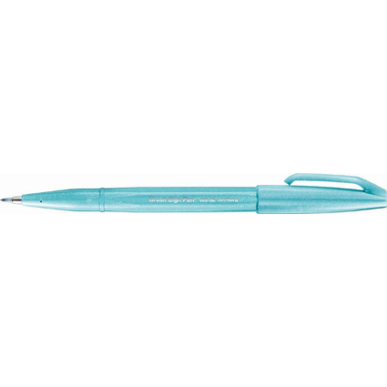 PentelArts Stylo feutre Brush Sign Pen SES 15, bleu clair