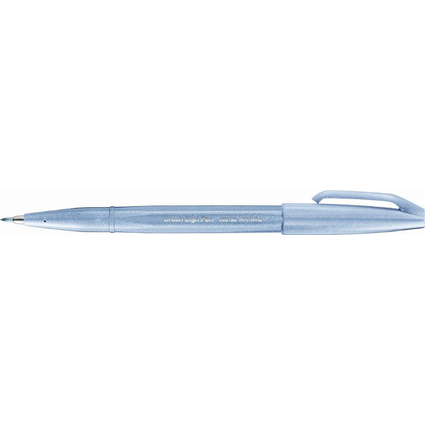 PentelArts Stylo feutre Brush Sign Pen SES 15, gris bleut