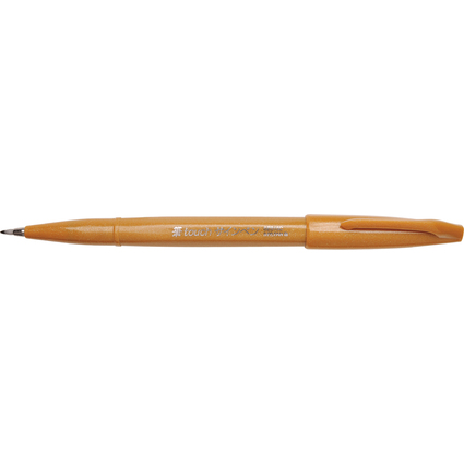 PentelArts Stylo feutre Brush Sign Pen SES 15, ocre