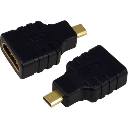 LogiLink Adaptateur connecteur HDMI femelle - Micro HDMI