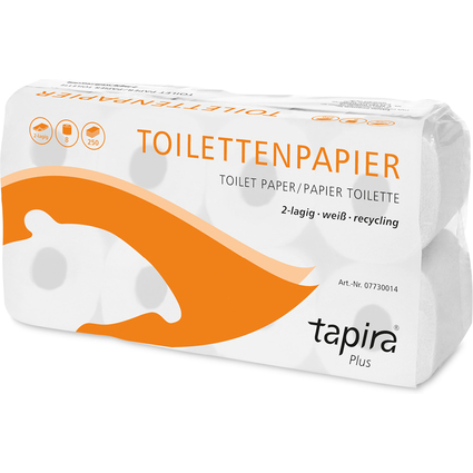 Tapira Papier toilette Plus, 2 couches, blanc