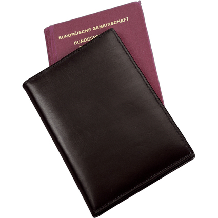 Alassio Etui passeport "RFID Document Safe", cuir nappa