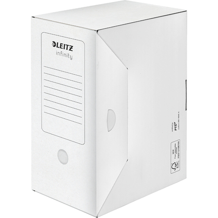 LEITZ Bote  archives Infinity, sans acide, (L)150mm, blanc