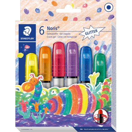 STAEDTLER Craie gel Noris "Glitter", tui carton de 6