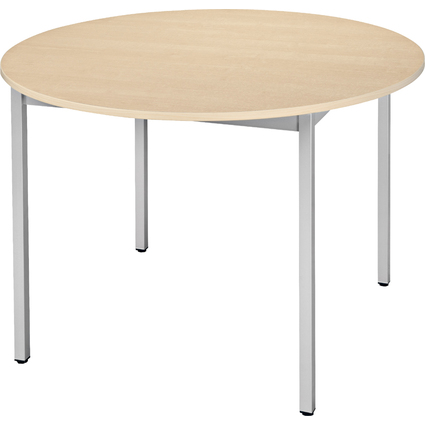 SODEMATUB Table universelle 110ROEA, 1100 mm, rable/alu