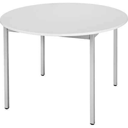 SODEMATUB Table universelle 110ROGA, 1.100 mm, gris/alu