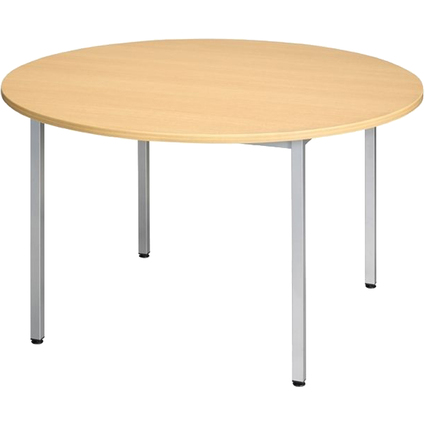 SODEMATUB Table universelle 110ROHA, 1.100 mm, htre/alu
