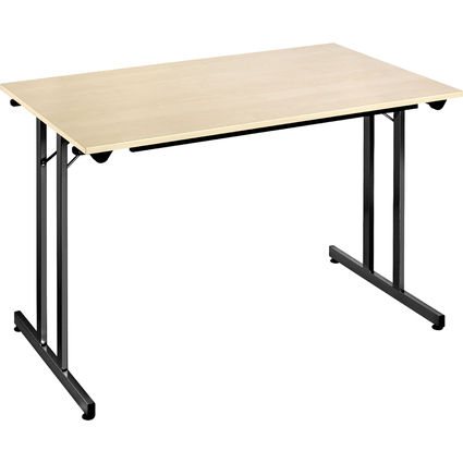 SODEMATUB Table pliante TPMU126EN, 1.200 x 600 mm, rable/