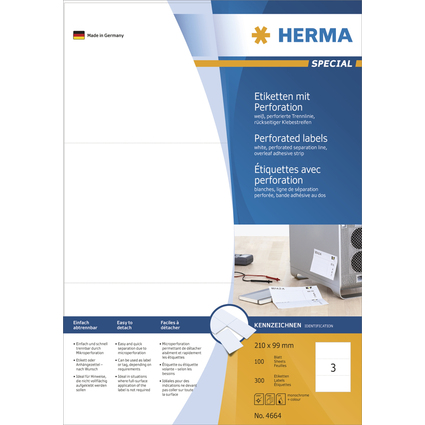 HERMA Etiquette universelle SPECIAL, perfor