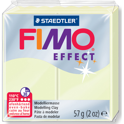 FIMO Pte  modeler EFFECT,  cuire, lumire nocturne, 57 g