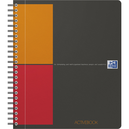 Oxford International Cahier "ACTIVEBOOK", A5+, quadrill