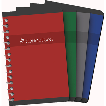 CONQUERANT SEPT Carnet reliure intgrale, 90 x 140 mm
