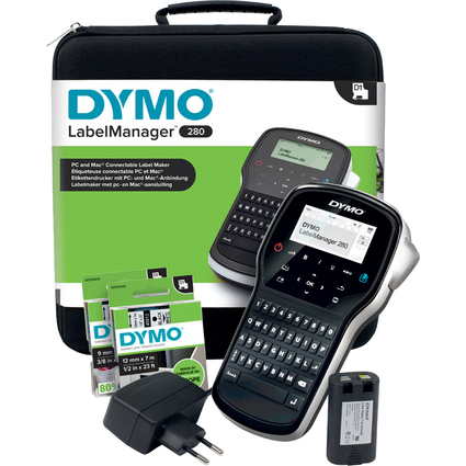 DYMO Etiqueteuse manuelle "LabelManager 280", en mallette
