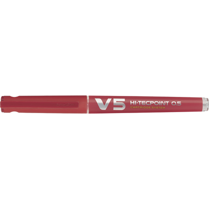 PILOT Stylo roller V5 Hi-Tecpoint, rechargeable, rouge