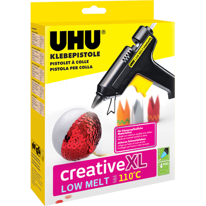 UHU Pistolet  colle basse temprature Low Melt Creative