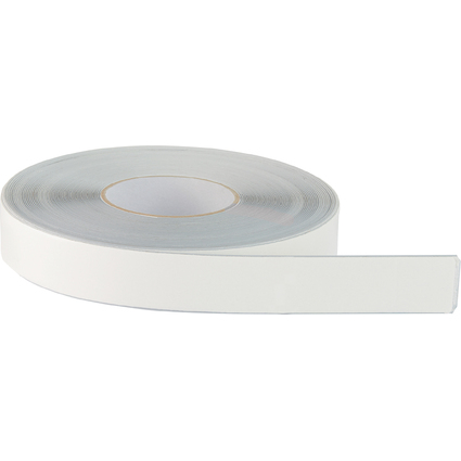 FRANKEN Bande magntique, (L)25.000 x (H)35 mm, blanc