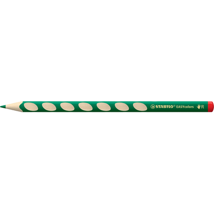 STABILO Crayon de couleur triangulaire EASYcolors R, vert