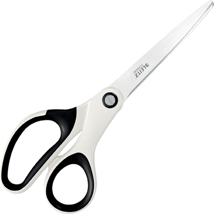 LEITZ ciseaux WOW Titan, longueur: 205 mm (8"), blanc perle