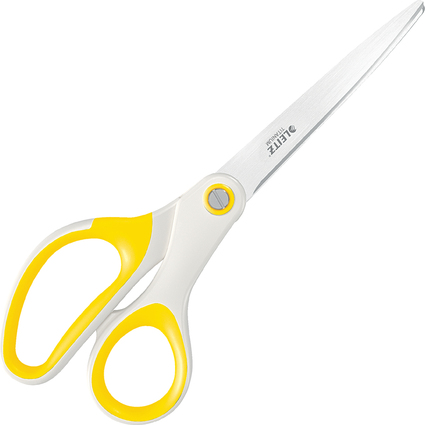 LEITZ ciseaux WOW Titan, longueur: 205 mm (8"), jaune mtal