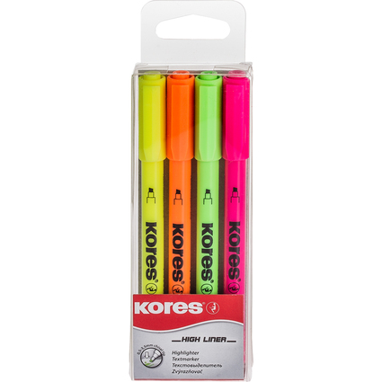 Kores surligneur Pen, pointe biseaute: 0,5 - 3,5 mm,