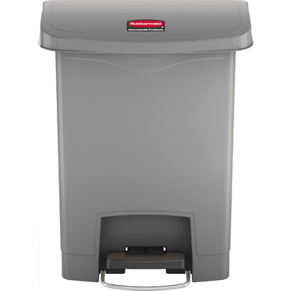 Rubbermaid Collecteur  pdale Slim Jim, 30 litres, gris