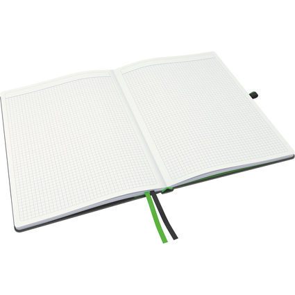 LEITZ Cahier de note Complete, A4, quadrillé 5x5, noir