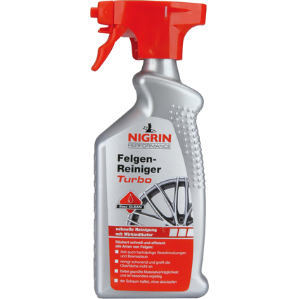 NIGRIN Nettoyant pour jantes Turbo, 500 ml