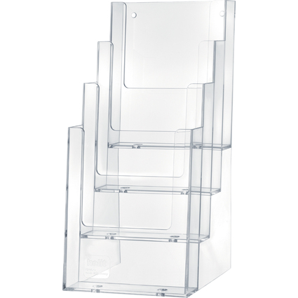 helit Porte-brochures de table "the helpdesk", transparent