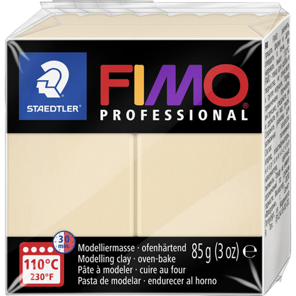 FIMO PROFESSIONAL Pte  modeler, 85 g, champagne