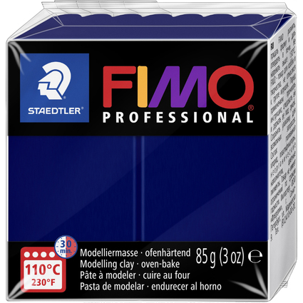 FIMO PROFESSIONAL Pte  modeler, 85 g, bleu marine