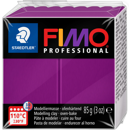 FIMO PROFESSIONAL Pte  modeler,  cuire au four, violet