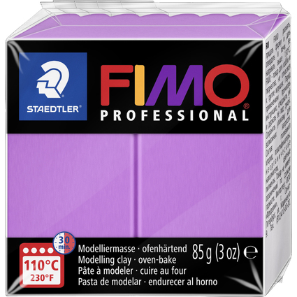 FIMO PROFESSIONAL Pte  modeler, 85 g, lavande