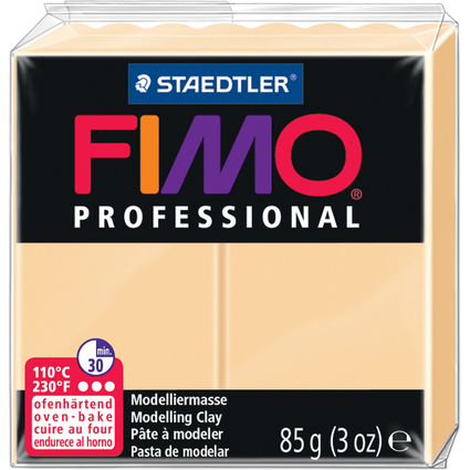 FIMO PROFESSIONAL Pte  modeler,  cuire, 85 g, blanc