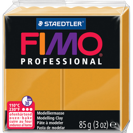 FIMO PROFESSIONAL Pte  modeler,  cuire, 85 g, ocre
