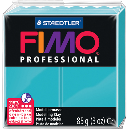 FIMO PROFESSIONAL Pte  modeler,  cuire au four, turquoise