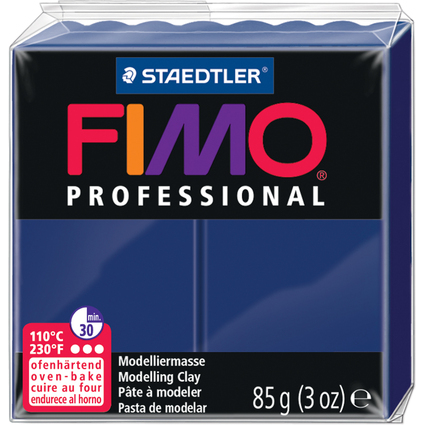 FIMO PROFESSIONAL Pte  modeler, 85 g, bleu marine