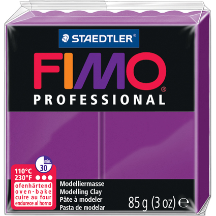 FIMO PROFESSIONAL Pte  modeler,  cuire au four, violet