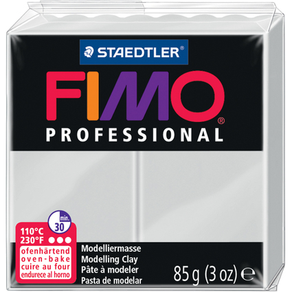 FIMO PROFESSIONAL Pte  modeler, 85 g, gris dauphin