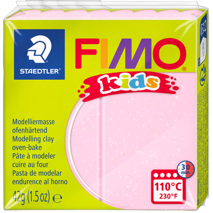 FIMO kids Pte  modeler,  cuire au four, 42 g, rouge