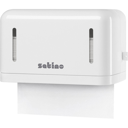 satino by wepa Distributeur d'essuie-mains mini, blanc