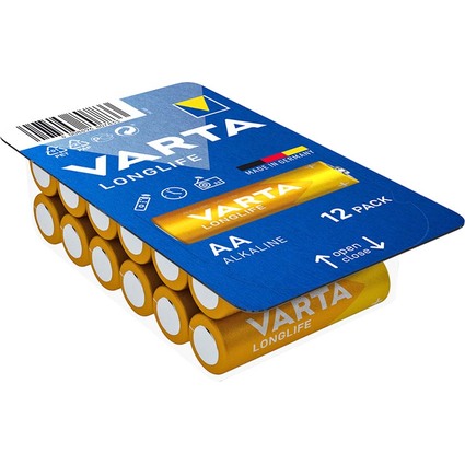 VARTA Pile alcaline "Longlife" BIG BOX, Mignon (AA)