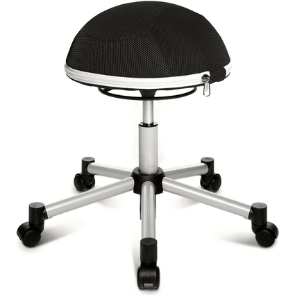 Topstar Tabouret fitness "Sitness Half Ball", noir