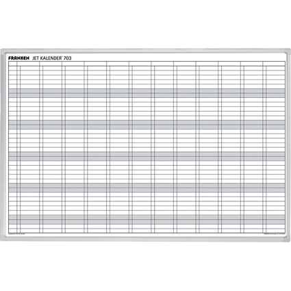 FRANKEN Bande de dates pour tableau planning JK703